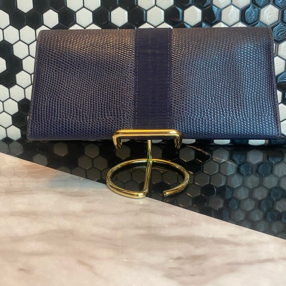 SALVATORE FERRAGAMO Ferragamo Salvatore long wallet ribbon embossed leather - Picture 2 of 9